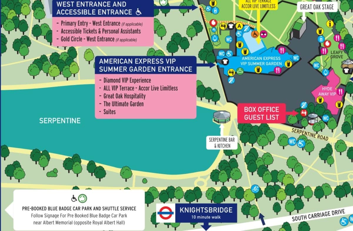 Guide to BST (British Summer Time) Hyde Park 2023 Festival – tea was here